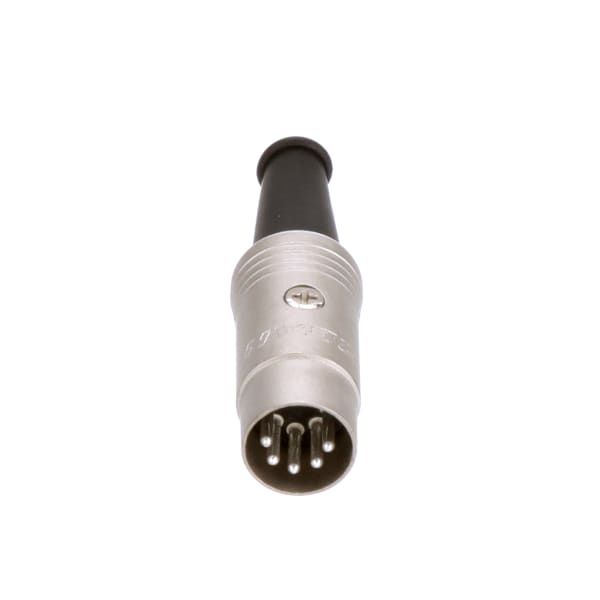 REAN NYS322 Connector DIN 5 0 63 In 2 36 In Male Brass Silver