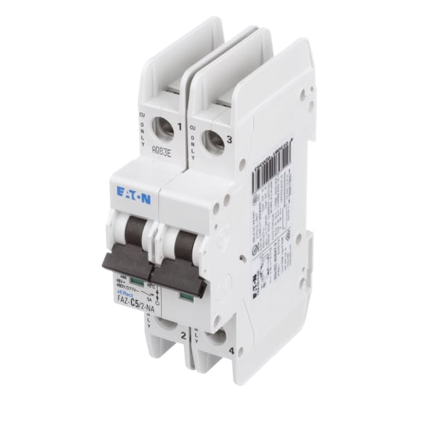 Eaton Cutler Hammer FAZ C5 2 NA Miniature Circuit Breakers T M