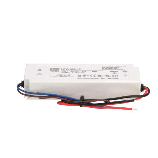 MEAN WELL LPV 100 12 Power Supply LED Driver 12V 8 5A 102W LPV