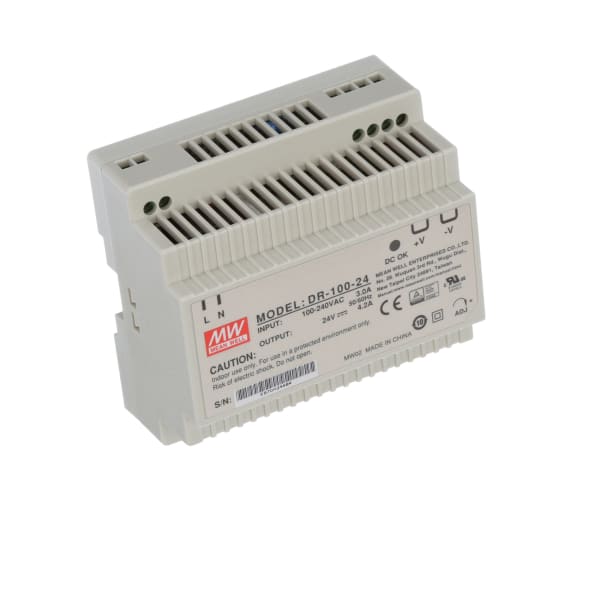 Mean Well Dr Power Supply Ac Dc V A V In