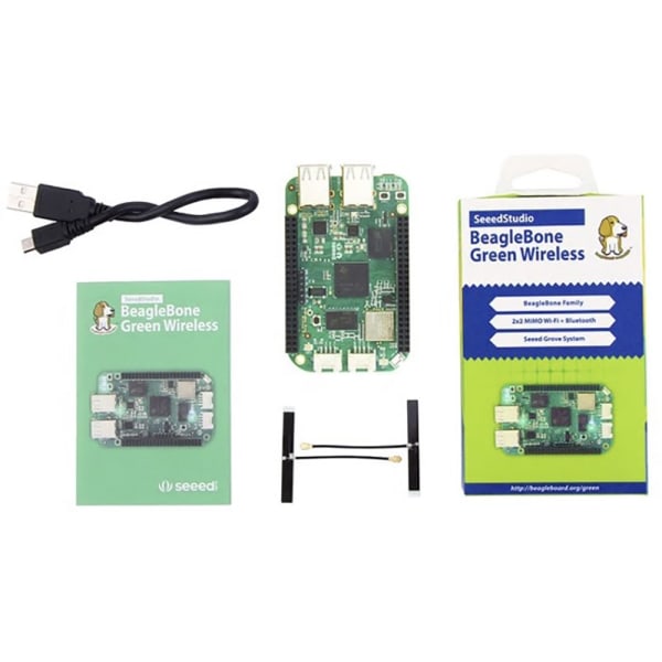 BeagleBoard 102010048 Seeed Studio BeagleBone Green Wireless RS