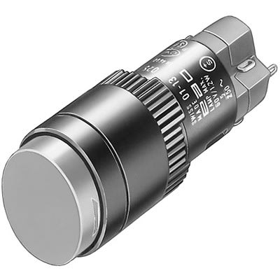 Eao Pushbutton Actuator Nc No Mom Round Mm