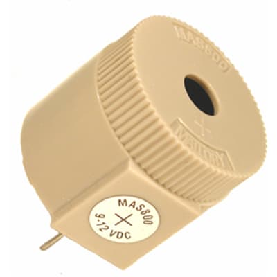 Mallory Sonalert MAS800Q Alarm 9 To 12 VDC 103 DB Min 14 VDC