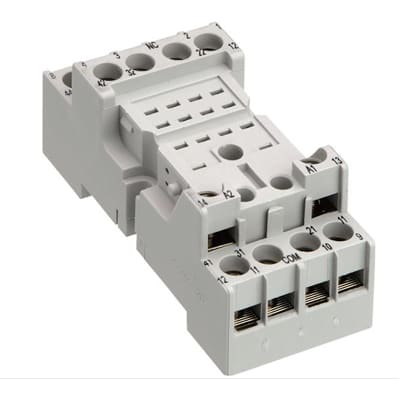 Abb Svr R Cr M Ls Logic Socket For Dpdt Rs