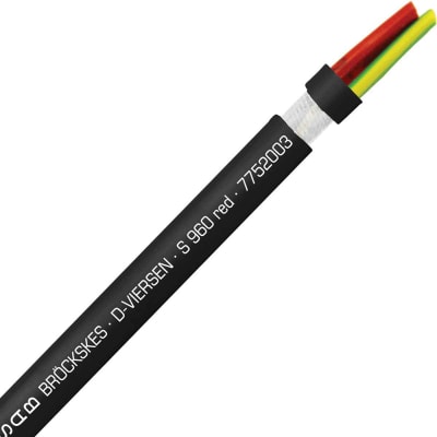 Sab Multiconductor Cable C Awg X Bc Pvc Ins Black