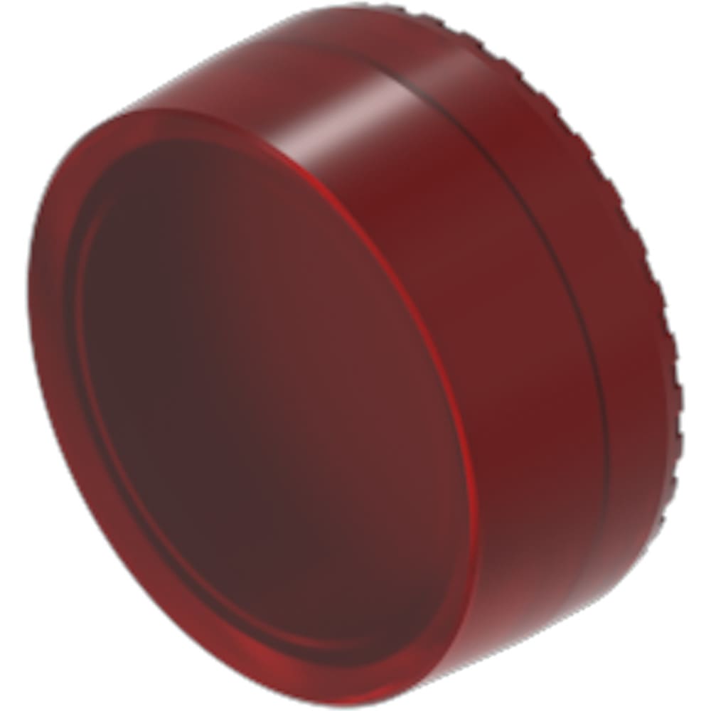 EAO 704 611 2 Lens Round 23 7mm Flat Raised Plastic