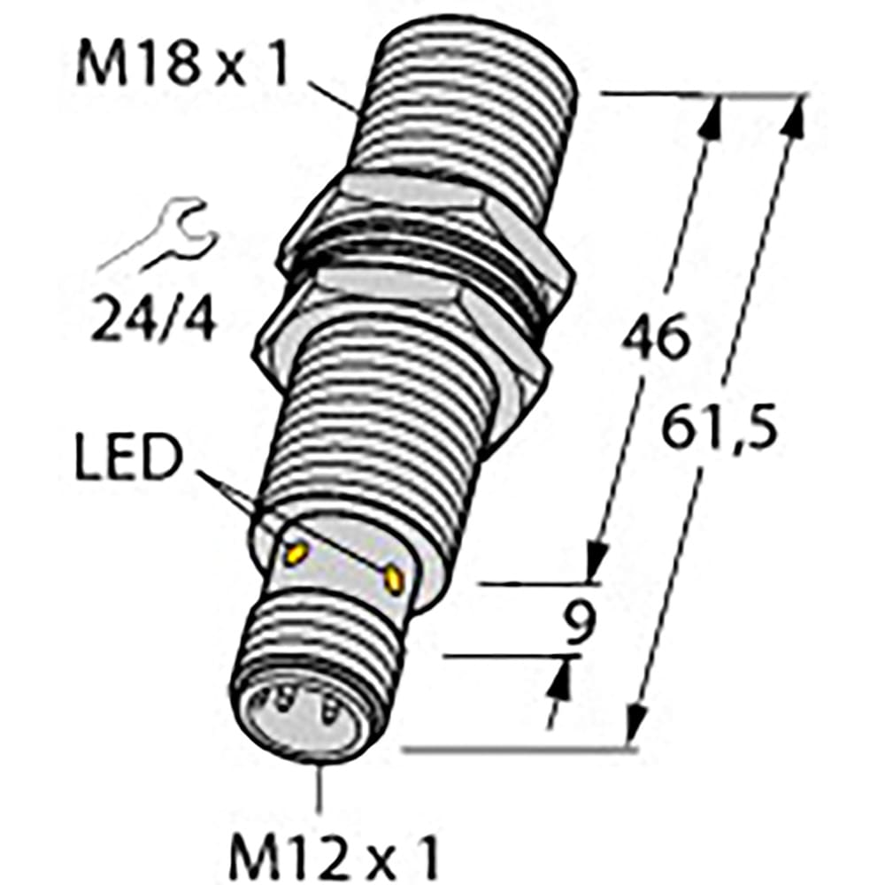 Turck Bi U Em H An X H S Proximity Sensor Uprox Mm