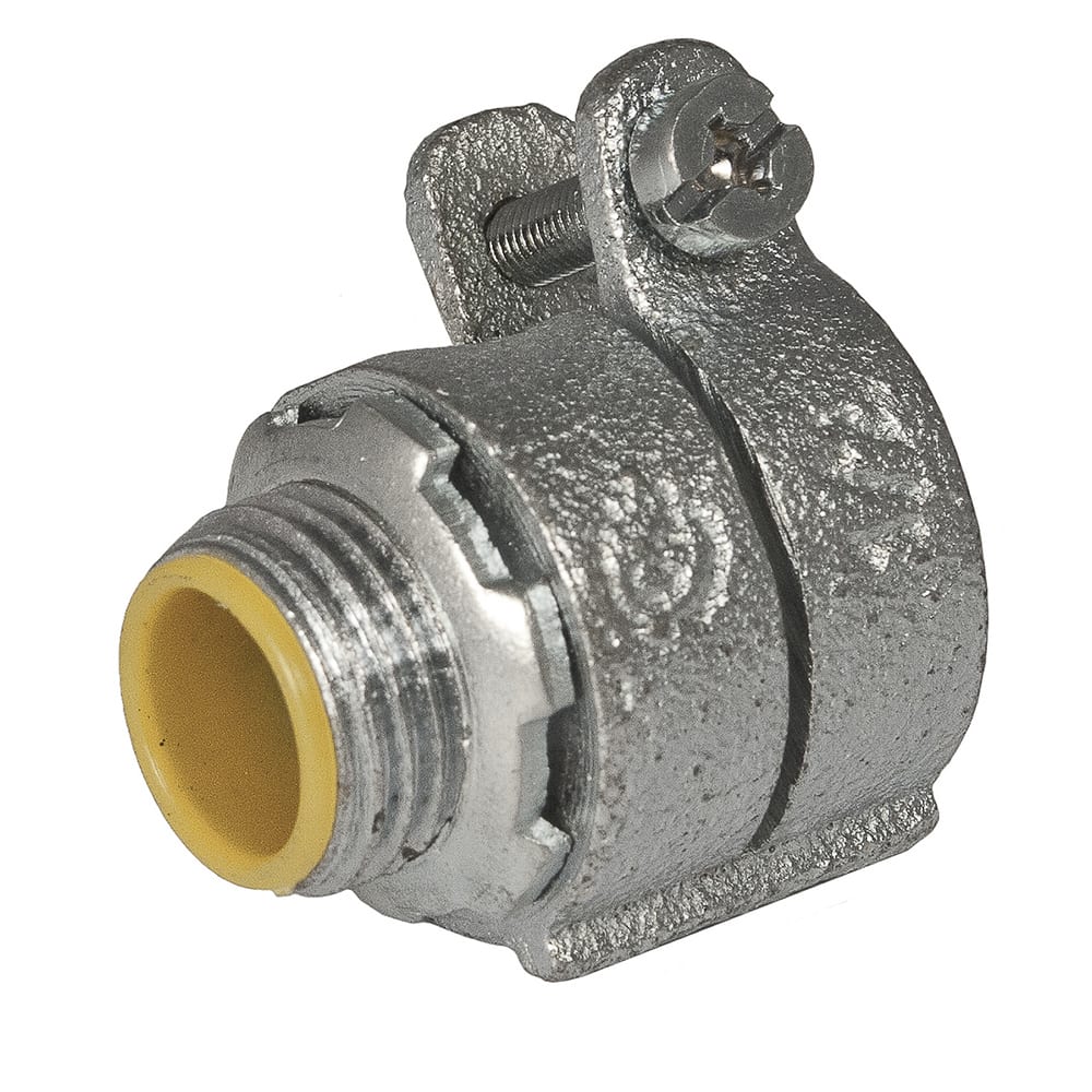 RACO 3302 Connector Flex AC MC Insulated1 2 Mall Iron RS