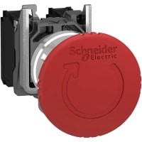 Schneider Electric - ZBZ1604 - Protector rojo de Padlockable 