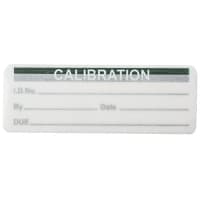 Calibration & Warning Tags / Stickers