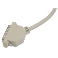 L-com - CS2N25MF-25 - D-Sub Cable, Premium Molded DB25 Male