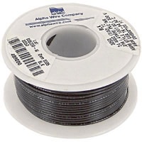 Alpha Wire 3050/1 BK001 Hook-Up Wire