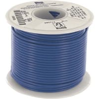 Alpha Wire - 3055 BL005 - Hook-Up Wire, 18 AWG, 16x30, 0.016 in