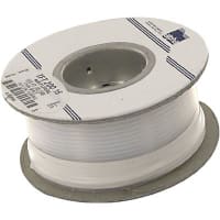 Alpha Wire - TFT20022 NA005 - Tubing, 22 AWG, PTFE, Natural, 0.026IN  (Min.), 0.032IN (Max.), 100FT - RS