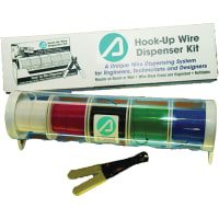 Alpha Wire - HUKIT40 NC032 - Hu Wire Pvc, Hukit40 No Color Each 24 Awg,  Wh,Bk,Rd,Gr,Bl 100Ft, Ea - RS