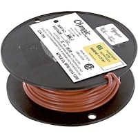 Olympic Wire and Cable Corp. - 365 BLACK CX/100 - Hook-Up Wire, 14 AWG,  41x30, TC, Pvc Ins, Black, UL1015, UL1032, MTW, BC-5W2,TEW - RS