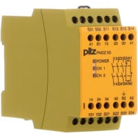 Pilz - PNOZ S4 48-240VACDC 3 N/O 1 N/C - Safety Relay, 1 or 2 Ch E