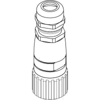 Turck - CK 12-0 - Circular M23 Socket, 12 Position, Solder