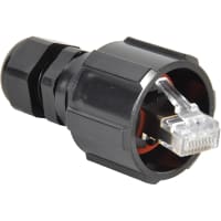 2120892-1 : Industrial RJ45 IP20 RJ45 Connectors