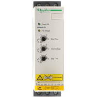 Schneider Electric - ATS01N106FT - Soft-Starter,6 A,1-Phase 110-230 V AC /  3-Phase 110-480 VAC, 3 kW, ATS01 Series - RS