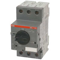ABB - MS116-10 - Manual Motor Starter, 5hp@480V, 6.3-10A, 690V