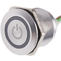 On-Off Power Button / Pushbutton Toggle Switch : ID 1683
