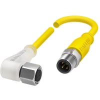 Balluff - BCC0FKM - Connector/cable, Female M12, PUR, 15.00 m - RS