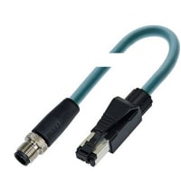 Balluff - BCC06NR - Connector/cable, Male M12, Male M12, PVC