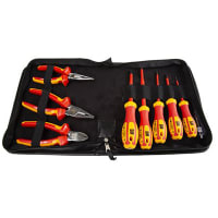 RS PRO - 7348885 - VDE 1000V 88 Piece Electricians Tool Set With Case  Chrome Vanadium Steel - RS