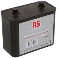 Duracell - MN908 - Battery,Non-Rechargeable,Lantern,Alkaline,6VDC,11.5Ah,Threaded  Stud,Lantern - RS