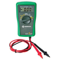 Greenlee - DM-45 - DMM, 600V AC/DC, 10A, CAP, TEMP (DM-45) - RS