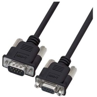 L-com - CS2N25MF-25 - D-Sub Cable, Premium Molded DB25 Male