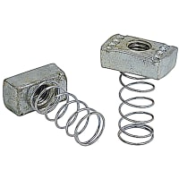 Superstrut By ABB - A100-3/8EGC - Spring Nut, 3/8", Electro Galv-Steel ...