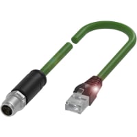 Balluff - BCC0JF2 - Double-Ended Cordset, Connector 01, M12x1