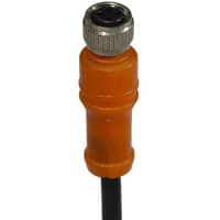 Turck - RKM 40-10M - Cordset, 7/8-16UN Female Straight, 4 Wire, 10 Meter,  PVC, Yellow, U2048 - RS