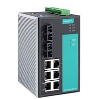 Moxa - EDS-408A-MM-SC-T - Ethernet Switch, 8 Port, Managed, 2 Multi ...