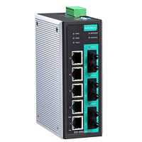 Moxa - EDS-408A-SS-SC-T - Ethernet Switch, 8 Port, Managed, 2