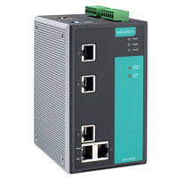 Moxa - EDS-205A-T - Ethernet Switch, Unmanaged, 5 Port, IP30