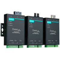 Moxa - TCF-142-S-ST - RS-232/422/485 to Fiber Optic Converter, ST ...