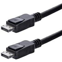 StarTech.com - DISPLPORT6L - 6 ft Certified DisplayPort 1.2 Cable with ...