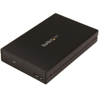StarTech.com Adaptateur USB 3.1 (10 Gb/s) pour disque dur SATA III de 2,5  avec USB-C et UASP (USB31CSAT3CB)