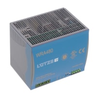 LUTZE Inc. - 722801 - Power Supply, 3-Phase, CPSB-123-480-24, 1-2-3 PHASE,  240W, 24V, 20A - RS