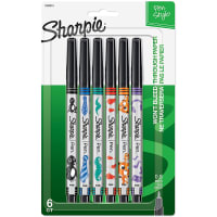 SHARPIE Art Pens, Fine Point, Assorted Colors, Hard Case, 16 Count (1983966)