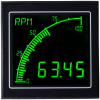 Trumeter APM VOLT ANO Panel Meter Voltage 0 600 VDC 0 528 VAC