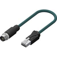 Balluff - BCC0L0F - Cordset, Double-Ended, Conn1 M12x1, Conn2 RJ45