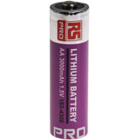RS PRO Lithium Manganese Dioxide 3V, CR123A Camera Batteries