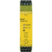 Pilz - PNOZ X2P 24VACDC 2N/O - Monitoring Safety Relay, 2NO, 240