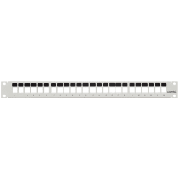 QuickPort Patch Panel, 48-port, 1RU. Cable management bar not included –  Leviton