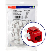 EZ-RJ45 Cat 6 Plug, Pack of 50, 47613-EZ6