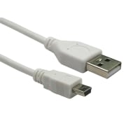 Omron Automation - 98-CAB0620 - USB 2.0 Cable, Type A to Mini B, 3m, For  Barcode Reader LVS-9580 Series - RS